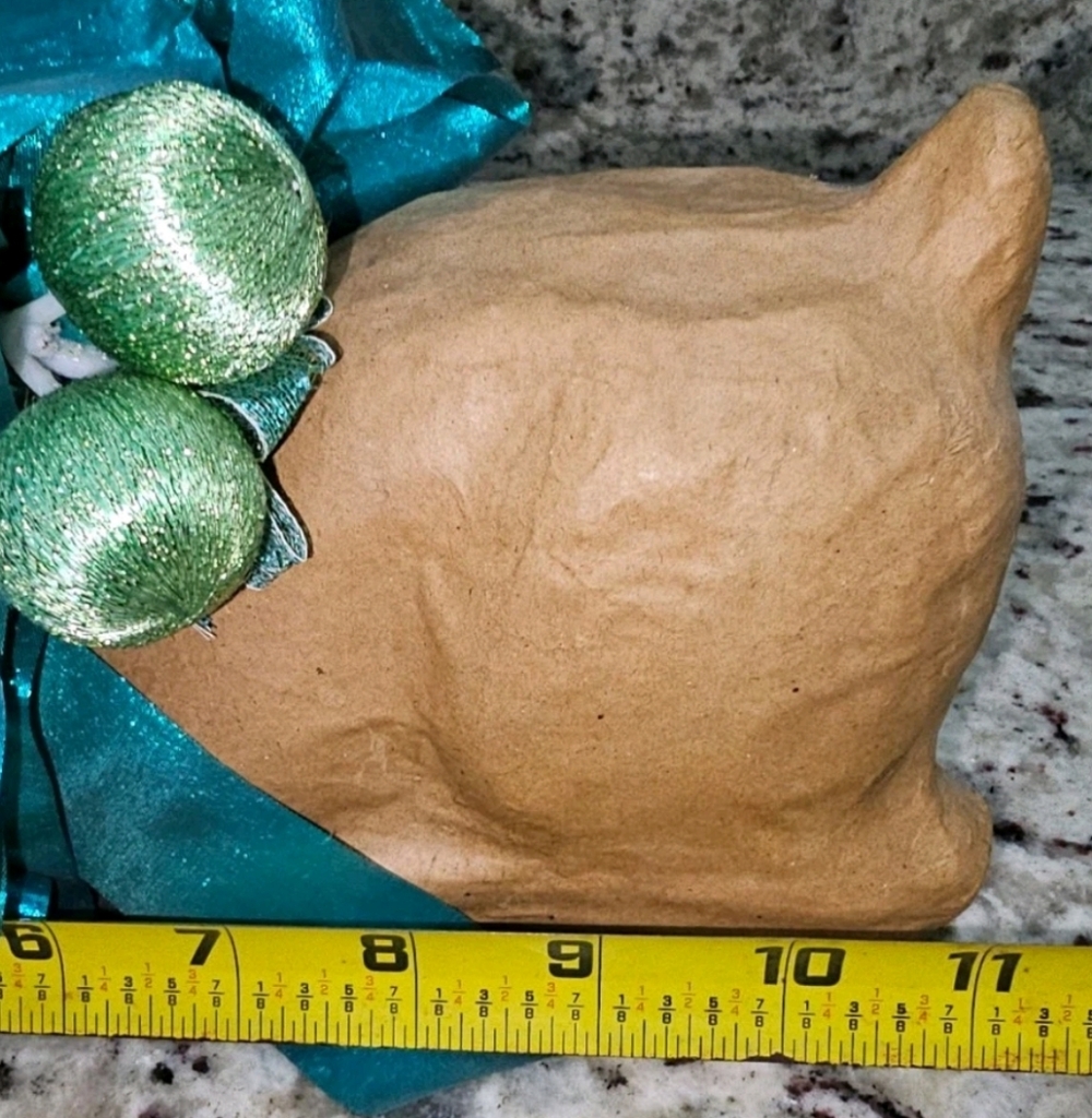 Vintage Paper Mache Reindeer Made In Philippines Christmas Decor Lot of 2 - Picture 16 of 16